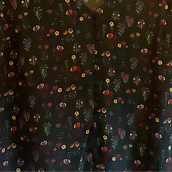 Marine Layer Stacy Patterned Blouse Floral Print Top Size XS - Picture 5 of 12